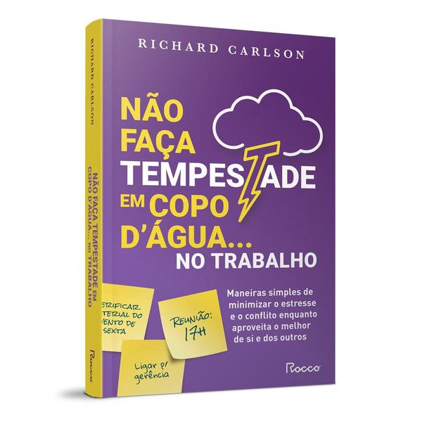 Imagem de Livro - Não faça tempestade em copo d'água no trabalho