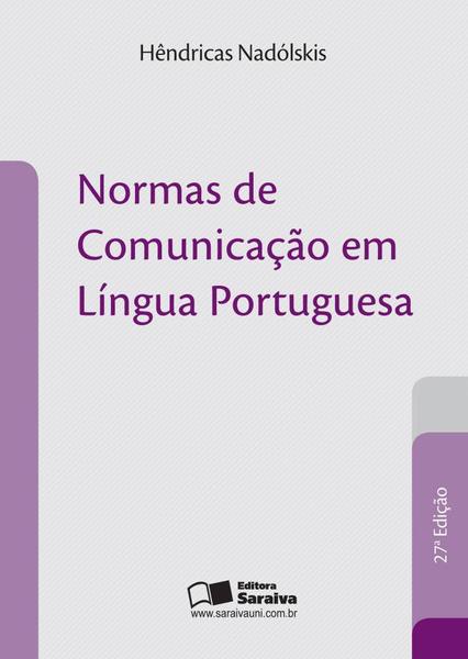 Imagem de Livro - Normas de comunicação em língua portuguesa 