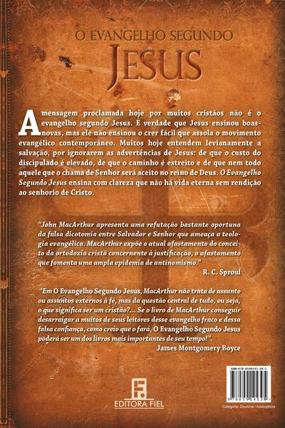 Imagem de Livro - O Evangelho segundo Jesus