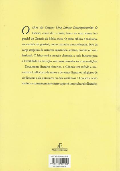 Imagem de Livro - O Livro das Origens