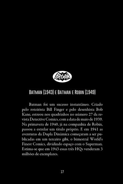 Imagem de Livro - O morcego e a luz - 80 anos de Batman no Cinema