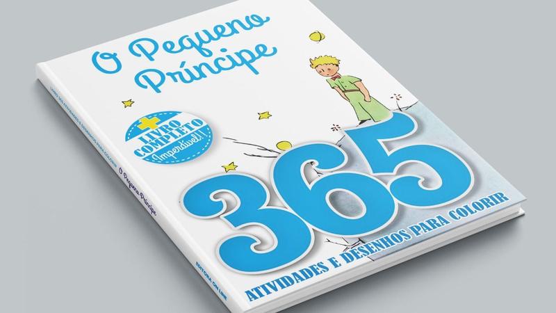 Imagem de Livro - O Pequeno Príncipe Livro 365 Atividades e Desenhos para Colorir