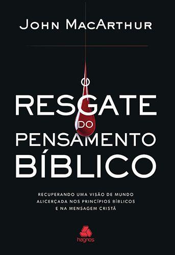 Imagem de Livro - O resgate do pensamento bíblico