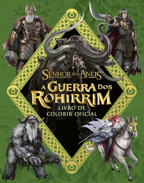 Imagem de Livro - O Senhor dos Anéis: A Guerra dos Rohirrim – Livro de colorir oficial do filme&nbsp;de Kenji Kamiyama&nbsp;e&nbsp;Peter&nbsp;Jackson