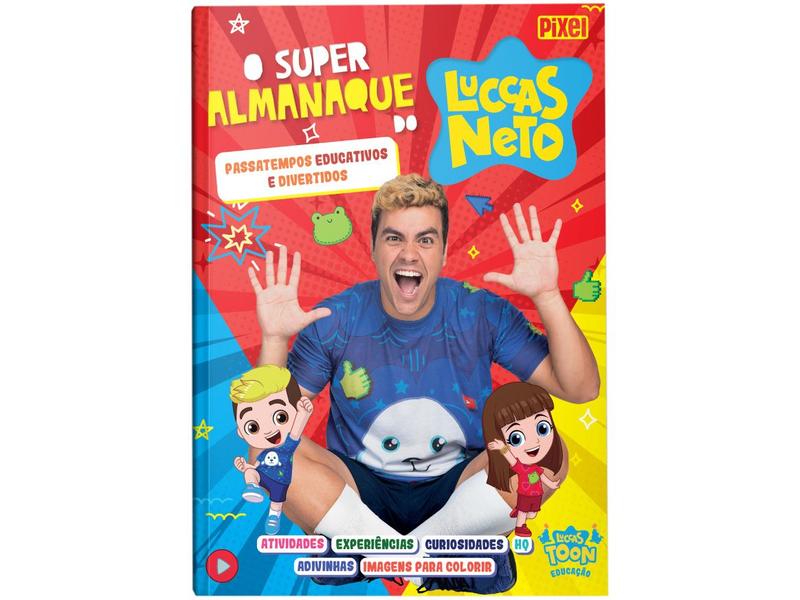 Livro O Super Almanaque do Luccas Neto - com Brinde Pré-venda