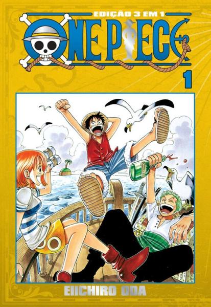 Imagem de Livro - One Piece 3 em 1 Vol. 1