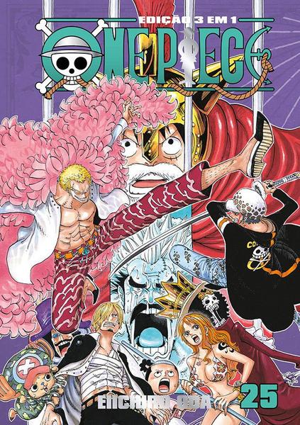 Imagem de Livro - One Piece 3 em 1 Vol. 25