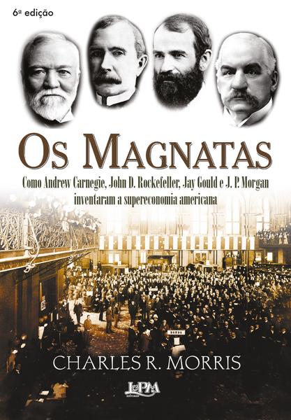 Livro - Os magnatas Imagem de Livro - Os magnatas