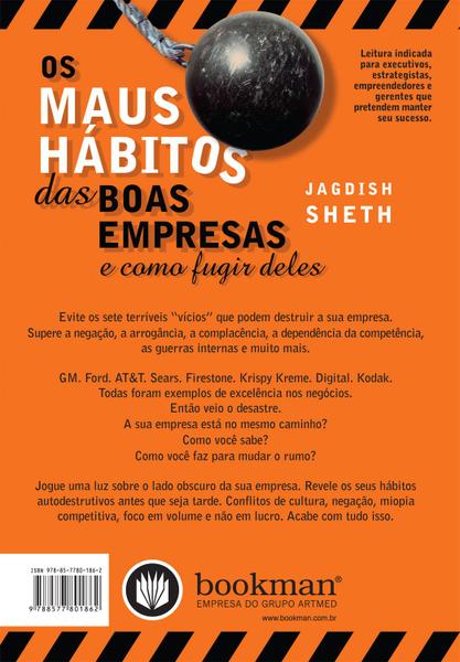 Imagem de Livro - Os Maus Hábitos das Boas Empresas