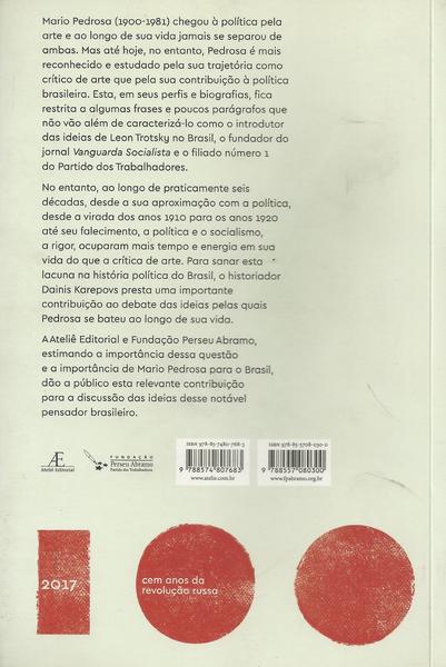 Imagem de Livro - Pas de Politique Mariô! Mario Pedrosa e a Política