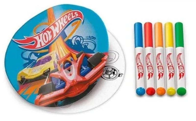 Livro Pinte e Lave Hot Wheels (Fun) - Hot Wheels / Fun Imagem de Livro Pinte e Lave Hot Wheels (Fun)