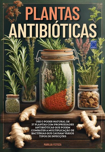 Imagem de Livro - Plantas Antibióticas