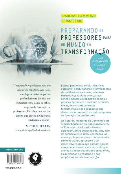 Imagem de Livro - Preparando os Professores para um Mundo em Transformação