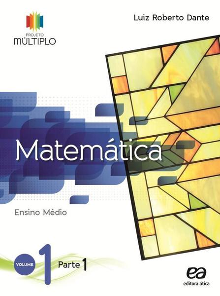 Imagem de Livro - Projeto Multiplo - Matemática Volume 1