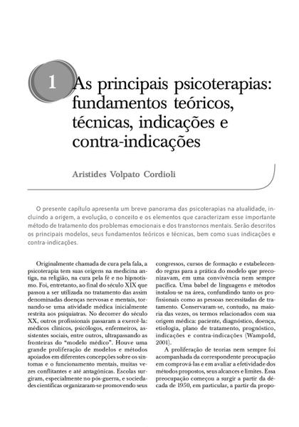 Imagem de Livro - Psicoterapias