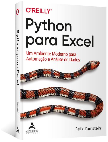 Imagem de Livro - Python para excel