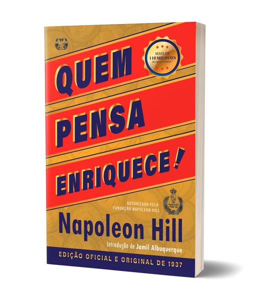 Livro Quem Pensa Enriquece Napoleon Hill Imagem de Livro Quem Pensa Enriquece Napoleon Hill