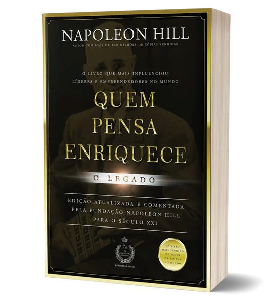 Imagem de Livro Quem Pensa Enriquece O Legado Napoleon Hill