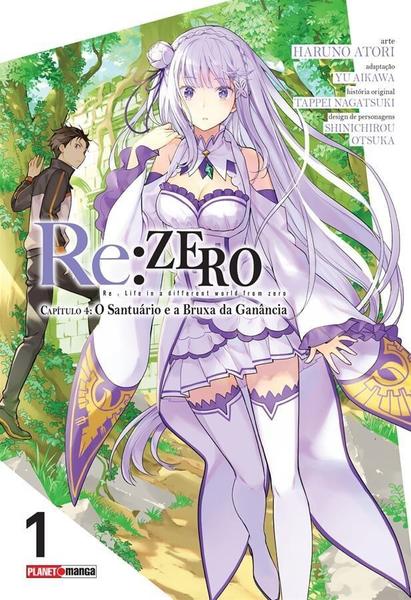 Imagem de Livro - Re:zero capítulo 4: O Santuário e a Bruxa da Ganância - 01