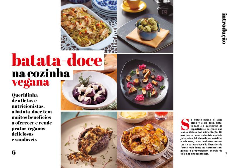 Imagem de Livro - Receitas Veganas - Batata-doce