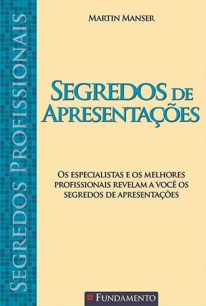 Imagem de Livro - Segredos Profissionais - Segredos De Apresentações