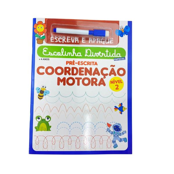 Imagem de Livro - Série Escolinha Divertida Especial - Coordenação Motora Nível 2