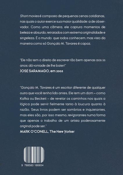 Livro - Short movies Imagem de Livro - Short movies