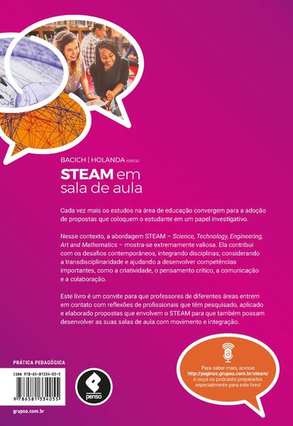 Imagem de Livro - STEAM em Sala de Aula