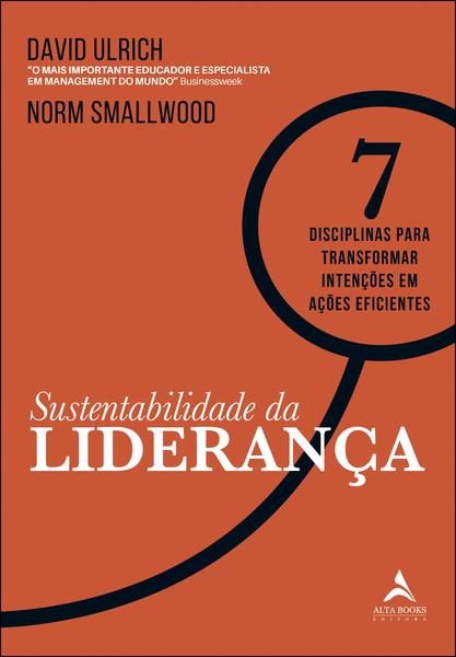 Imagem de Livro - Sustentabilidade da liderança