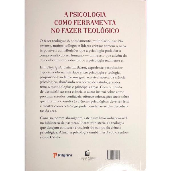 Imagem de Livro Teopsiquê Uma introdução científica à psicologia para teólogos Justin L Barrett