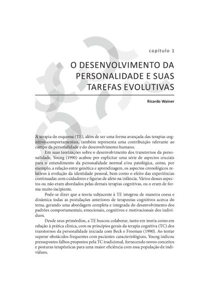 Imagem de Livro - Terapia Cognitiva Focada em Esquemas