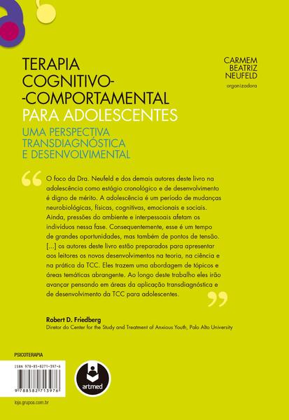 Imagem de Livro - Terapia Cognitivo-Comportamental para Adolescentes