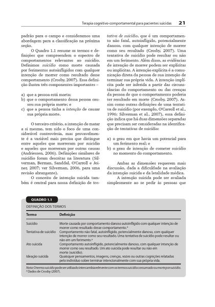 Imagem de Livro - Terapia Cognitivo-Comportamental para Pacientes Suicidas