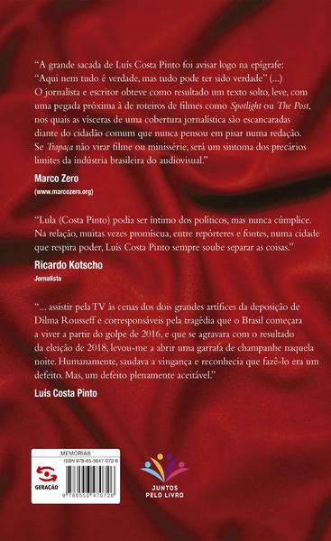 Imagem de Livro - Trapaça. Volume 3: FHC, Epílogo - Lula - Dilma, até a véspera do golpe