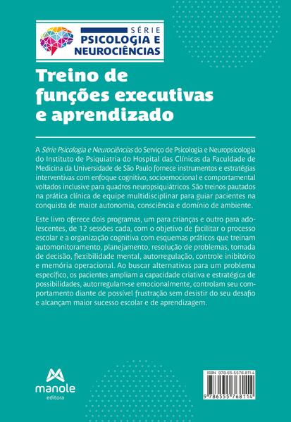 Imagem de Livro - Treino de funções executivas e aprendizado