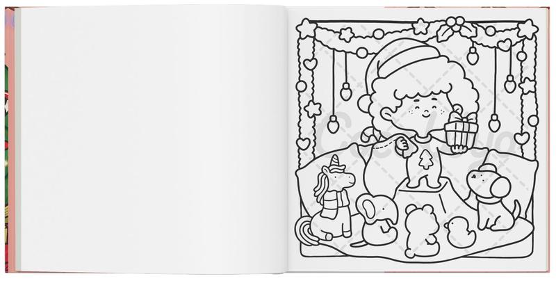 Imagem de Livro - Um Natal quentinho (Cozy Christmas) – livro de colorir Coco Wyo