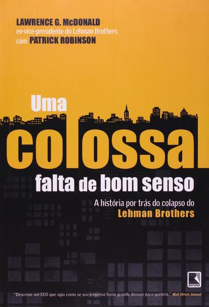 Imagem de Livro - Uma colossal falta de bom senso