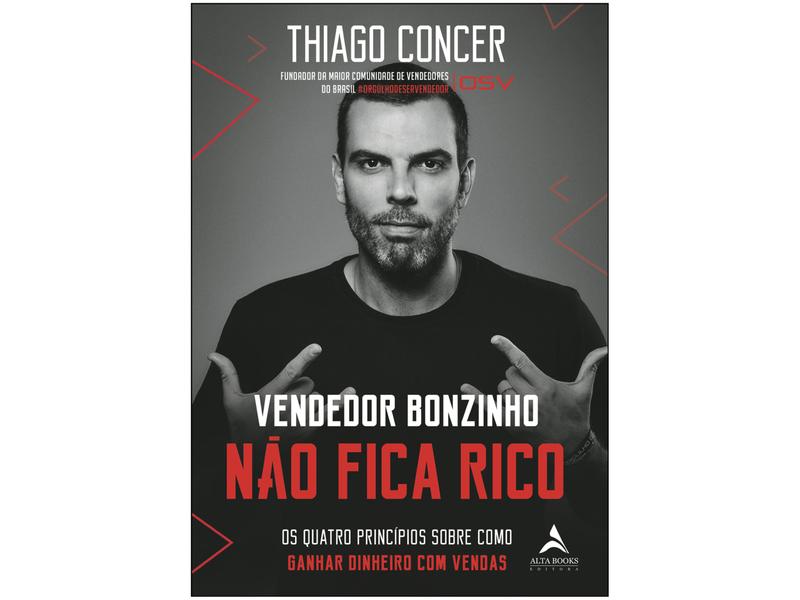 Imagem de Livro Vendedor Bonzinho Não Fica Rico Thiago Concer