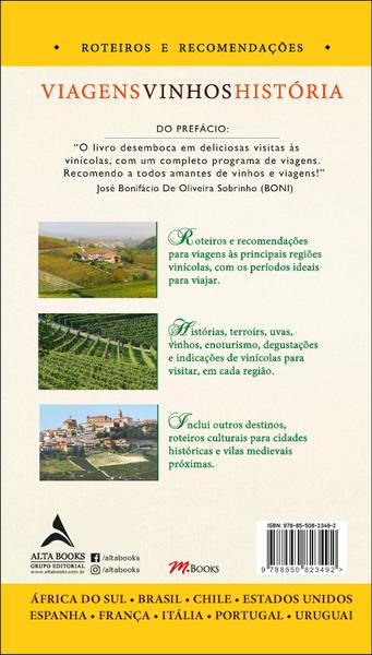 Imagem de Livro - Viagens, vinhos, história - volume II