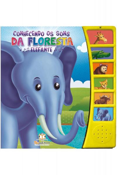 Imagem de Livros  Conhecendo Os Sons: Elefante + Macaco + Porquinho - 3 vol