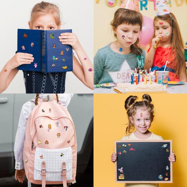 Imagem de Livros de adesivos fofos Kalysky Dress Up para meninas de 2 a 4 a 8 anos