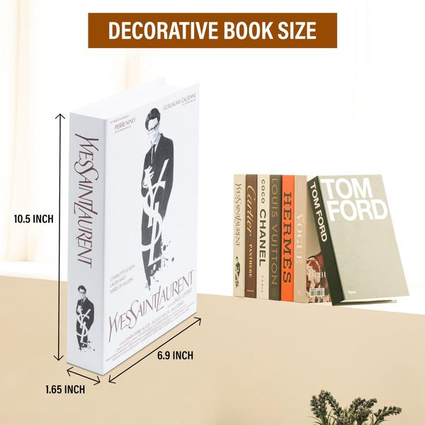 Imagem de Livros Decorativos PROBENEX - Kit com 4 Peças Premium