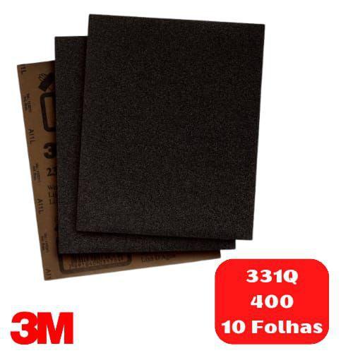 Imagem de Lixa d'Água Folha 3M 331Q Grão 400 (10u) 230x280mm