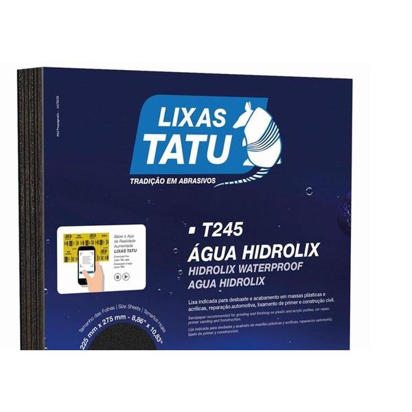 Imagem de Lixa D Agua Tatu Hidrolix Gk 1200 - Kit C/50 Peca