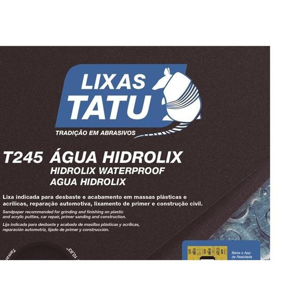 Imagem de Lixa Dagua Tatu  180 Hidrolix  T24501800050 ./ Kit Com 50