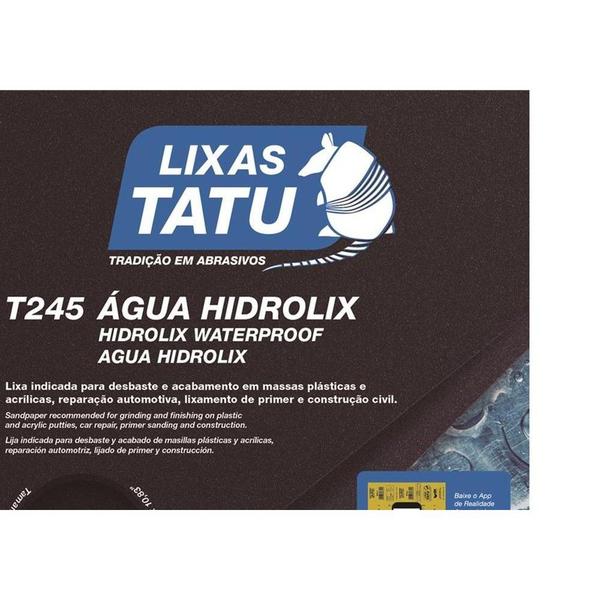 Imagem de Lixa Dagua Tatu  320 Hidrolix  T24503200050 . / Kit C/ 50