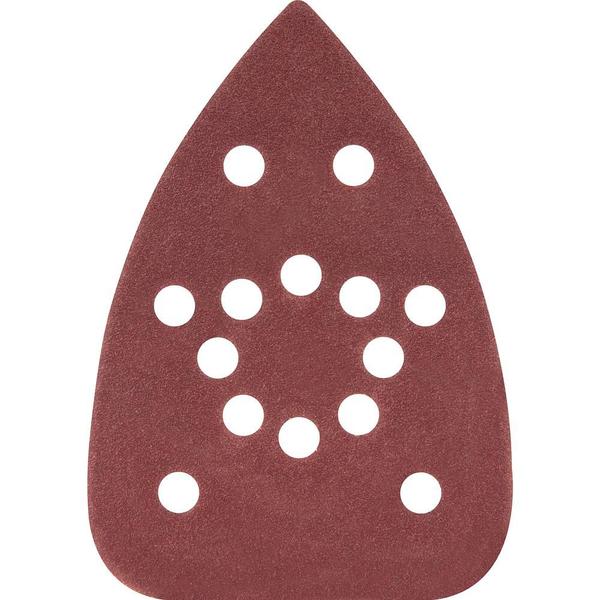 Lixa Delta Costado em Pluma 140x140x93mm G180 10 pçs Vonder Imagem de Lixa Delta Costado em Pluma 140x140x93mm G180 10 pçs Vonder