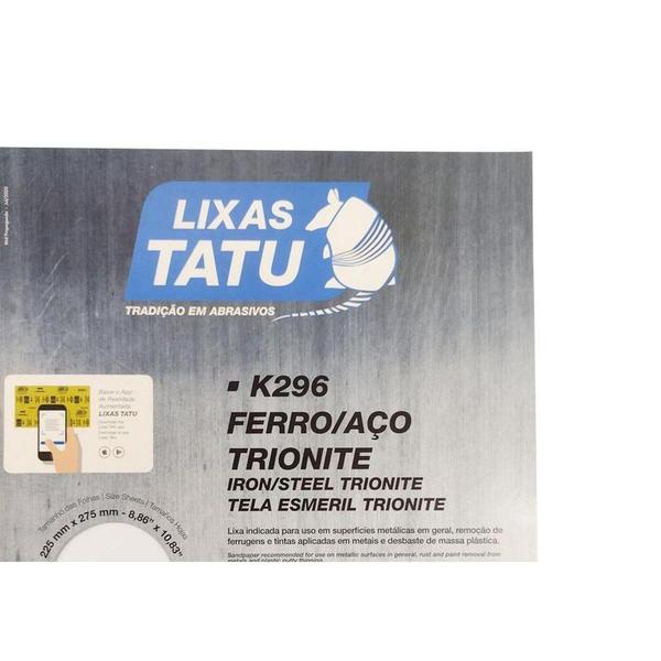 Imagem de Lixa Ferro Tatu  60 Trionite  K29600600025 ./ Kit Com 25