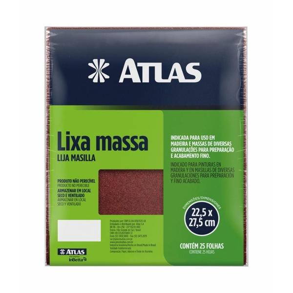 Imagem de Lixa Massa Madeira Atlas 150