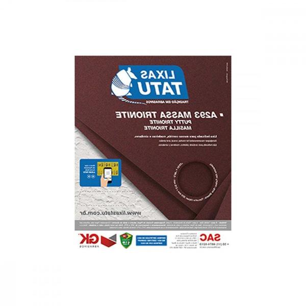 Imagem de Lixa Massa Tatu  50 Trionite  A29300500050 - Kit C/50